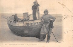 Boulogne Sur Mer - Types De Pecheurs à Boulogne-sur-Mer