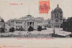 Strassburg - Justizpalast Und St.peterskirche