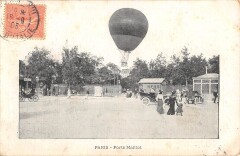 Carte postale ancienne Porte Maillot
                                                                     à Paris 16e
                                