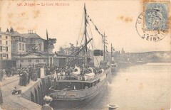 Dieppe - La Gare Maritime à Dieppe