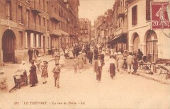 Le Treport - La Rue De Paris