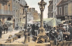 Le Treport - La Croix De Gres Et Le Marche