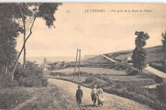 Le Treport - Vue Prise De La Route De Dieppe -
																					76370 Dieppe
																			