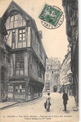 Rouen - Rue Saint-Romain - Passage De La Cour Des Comptes à Rouen