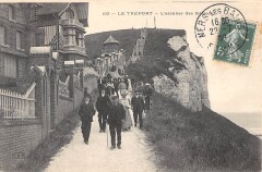Le Treport - L'Escalier Des Falaises -
													76 Seine Maritime
												