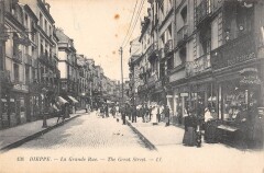 Dieppe - La Grand Rue à Dieppe
