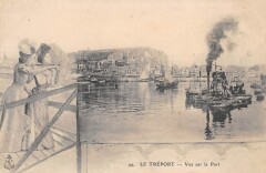 Le Treport - Vue Sur Le Port