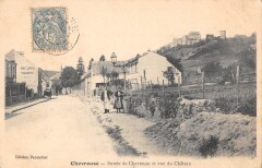 Chevreuse - Entree De Chevreuse Et Vue Du Chateau à Chevreuse