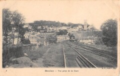 Meulan - Vue Prise De La Gare - Train