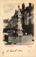 Tours Fontaine de Beaune à Tours