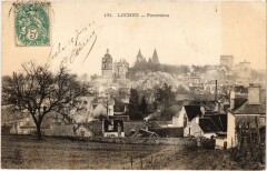 Loches panorama à Loches
