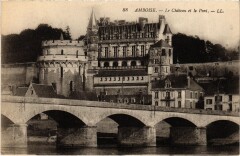 Amboise le Chateau et le Pont à Amboise