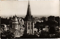 Langeais vue d'ensemble à Langeais