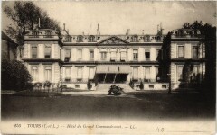 Tours Hotel du Grand Commandement à Tours