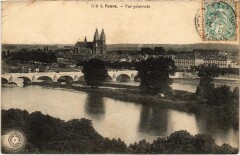 Tours vue generale à Tours