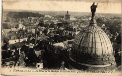 Tours Dome de la Basilique Saint-Martin à Tours