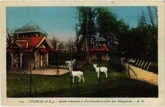 Tours Jardin Botanique et acclimatation fonde à Tours
