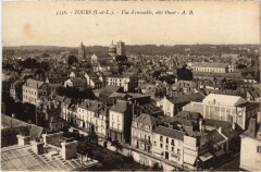 Tours vue d'ensemble à Tours