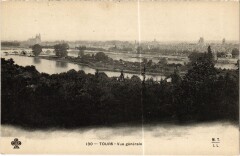 Tours vue generale à Tours