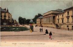 Tours Palais de Justice Boulevard Beranger à Tours