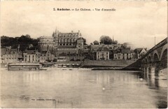 Amboise le Chateau vue d'ensemble à Amboise