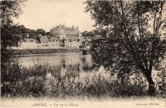 Amboise vue sur le Chateau à Amboise