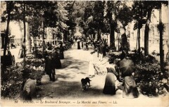 Tours Boulevard Beranger Marche aux Fleurs à Tours