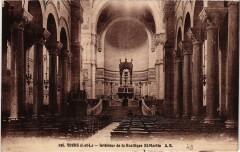 Tours Basilique Saint-Martin interieur à Tours