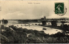 Tours vue generale à Tours