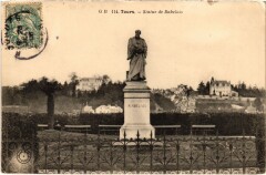 Tours Statue de Rabelais à Tours