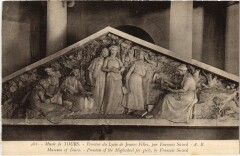 Tours Le Musee Fronton du Lycee de Jeunes Filles à Tours