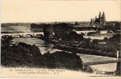 Tours La Loire Pont Bonaparte à Tours