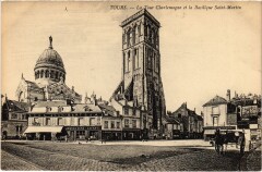 Tours Tour Charlemagne Basilique Saint-Martin à Tours