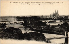 Tours vue generale à Tours