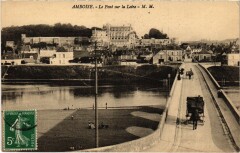 Amboise Pont sur la Loire à Amboise