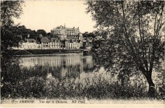 Amboise vue sur le Chateau à Amboise