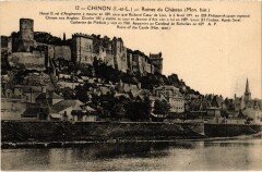 Chinon Ruines du Chateau à Chinon