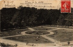 Chenonceaux le Chateau Jardin de la Fontaine du Rocher à Chenonceaux