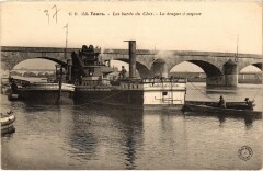 Tours la drague a vapeur à Tours
