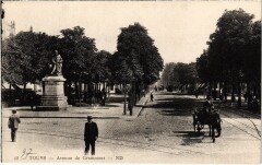 Tours Avenue Grammont à Tours