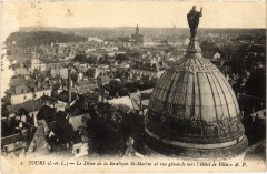 Tours Dome de la Basilique Saint-Martin à Tours
