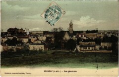 Vouvray vue generale à Vouvray