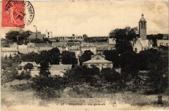 Vouvray vue generale à Vouvray
