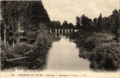 Vouvray Barrage sur la Cisse à Vouvray