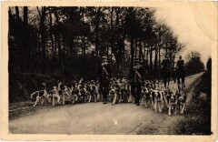 Chateau la Valliere Equipage s'en allant au rendez vous