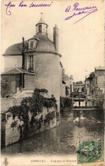 Amboise vue sur la Riviere à Amboise