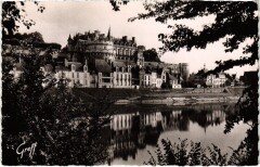 Amboise le Chateau vue generale à Amboise