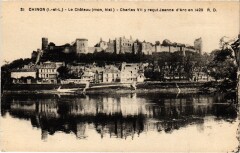 Chinon le Chateau à Chinon