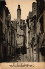 Chinon Rue du Grand Carroi à Chinon
