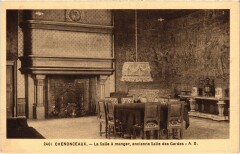 Chenonceaux Salle a manger à Chenonceaux
